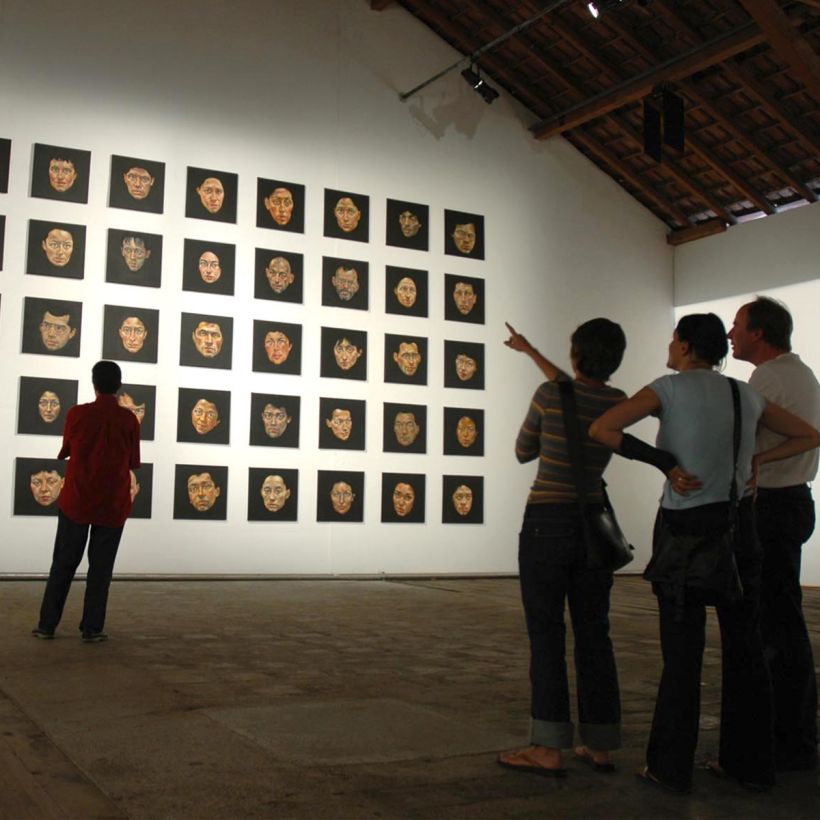 tableaux au musée d'art du Valais à Sion